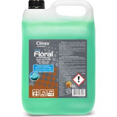 Clinex Płyn do mycia podłóg bez smug połysk zapach CLINEX Floral - Ocean 10L Płyn do mycia podłóg bez smug połysk zapach CLINEX Floral - Ocean 10L 8147817 5907513273585