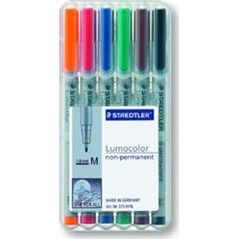 Staedtler STAEDTLER Folienstift Lumocolor M nonperm 6St 8160835 4007817309308