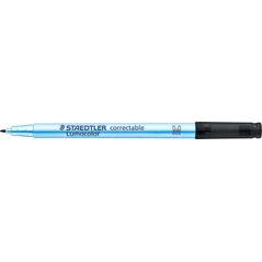 Staedtler STAEDTLER Folienstift Lumocolor correct M schwarz 10 Stück 8160841 4007817305430