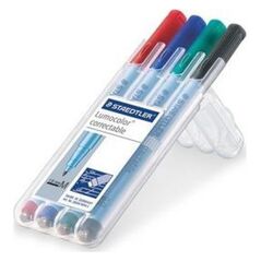 Staedtler STAEDTLER Folienstift Lumocolor correct M 4ST 8160856 4007817305188