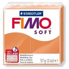 Fimo Masa plastyczna termoutwardzalna Soft koniakowa 57g 8161889 4006608809850