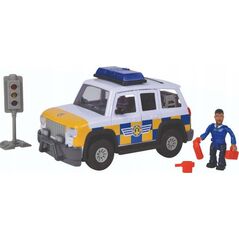 Simba Strażak Sam Jeep policyjny z figurką Malcolm 8163751 4006592066291