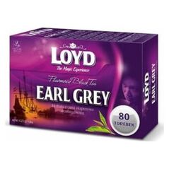 LOYD Loyd earl grey herbata czarna ekspresowa 80tb 120g 8216849 5900396001221