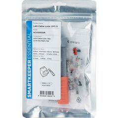 Smartkeeper SMARTKEEPER Basic LAN Cable Lock 5 - 1x klíč + 5x záslepka, oranžová 8255515 8809534692970