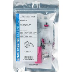 Smartkeeper SMARTKEEPER Basic LAN Cable Lock 5 - 1x klíč + 5x záslepka, růžová 8255516 8809534692987