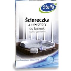 Stella Ściereczka z mikrofibry STELLA, do łazienki, 1 szt., mix 8318410 5903936009220