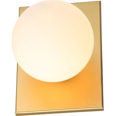 Kinkiet Italux Kinkiet ścienny nowoczesny złoty Italux Mediamo MBM-4597/1 GD 8332105 5900644312765