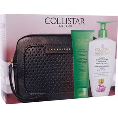 Collistar COLLISTAR SET (DEEP HYDRATION FLUID 400ML MAXI SIZE + TALASSO SHOWER-CREAM 250ML + BEAUTY-BAG THE BRIDGE BLACK 8339289 8015150253543