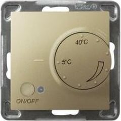 Ospel IMPRESJA Regulator temperatury /czujnik napowietrzny/ złoty metalik RTP-1YN/m/28 8370095 5907577459055