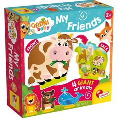 Lisciani LISCIANI CAROTINA BABY MOI ZWIERZĘCY PRZYJACIELE 8485755 8008324085521