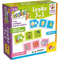 Lisciani LISCIANI CAROTINA LOGIKA 3 W 1 8485763 8008324089253