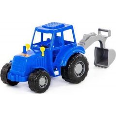 Polesie Polesie 84873 Traktor-koparka Majster niebieski w siatce 8485856 4810344084873