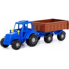 Polesie Polesie 84750 Traktor Altaj niebieski z przyczepą Nr1 w siatce 8485882 4810344084750