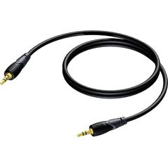 Kabel Procab Jack 3.5mm - Jack 3.5mm 1.5m czarny (CLA716/1.5) 8500900 5414795030138
