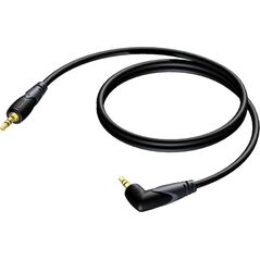 Kabel Procab Jack 3.5mm - Jack 3.5mm 1.5m czarny (CLA718/1.5) 8500902 5414795030145