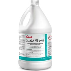 Swish Swish Quato 78 Plus - Preparat myjąco-dezynfekujący, koncentrat - 3,78 l 8504179 624237007948