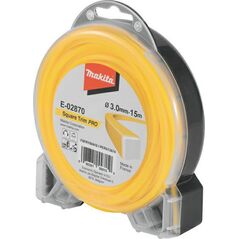Makita MAKITA ŻYŁKA NYLONOWA KWADRAT 3,0mm/ 15m ME-02870 8535708 88381558150