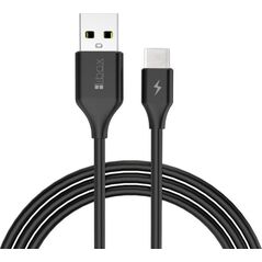 Kabel USB Libox USB-C - USB-A 1 m Czarny (LB0067C) 8597044 5901811404320