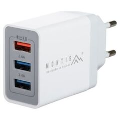 Ładowarka Montis MT009 3x USB-A 3 A (MT009) 8597050 5901811403750