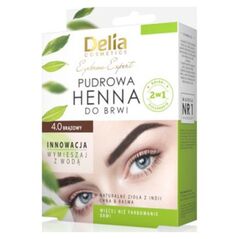 Delia Pudrowa henna do brwi 0.4 Brązowa 8607893 5901350488973