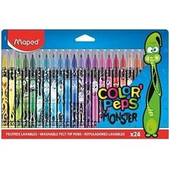 Maped Flamastry Colorpeps Monster 24 kolory 8618620 3154148454014