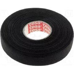 Tesa TESA TAŚMA IZOLACYJNA CZARNA PARCIANA 19mm x 25m TS51608-00001-00 8690235 4005801084231