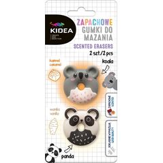 Derform Gumki do mazania zapachowe Panda koala 2szt KIDEA 8723609 5901130080410