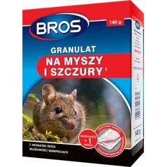 Bros Granulat na myszy i szczury BROS 140g 8803625 5904517208261
