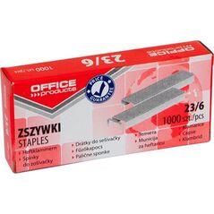 Office Products Zszywki OFFICE PRODUCTS, 23/6, 1000szt. 8860462 5901503684887