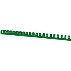 Office Products Grzbiety do bindowania OFFICE PRODUCTS, A4, 16mm (145 kartek), 100 szt., zielone 8860522 5901503684221