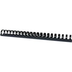 Office Products Grzbiety do bindowania OFFICE PRODUCTS, A4, 28,5mm (270 kartek), 50 szt., czarne 8860526 5901503684504