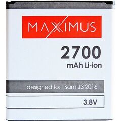 Bateria Maxximus BAT MAXXIMUS SAM J3 2016 2700mAh EB-BG530BBC 8862541 5901313084082