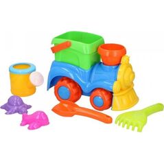 Eddy Toys Eddy toys - Zestaw zabawek do piaskownicy 8 el. Pociąg 8883851 8711252133737