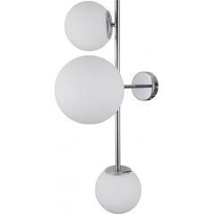 Kinkiet Italux Lampa na ścianę LED Ready do pokoju dziennego nowoczesny Italux Vailante kule WL-31221-3B-CH 8904674 5900644315834