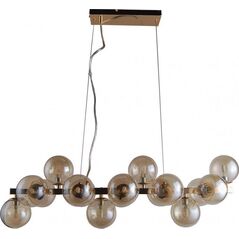 Lampa wisząca Italux Nowoczesna lampa wisząca LED Ready dymiona Italux Marbelio PND-6161-16 GO+CO 8904864 5900644315759