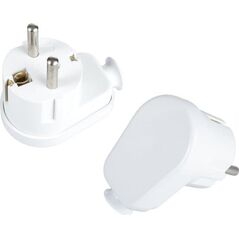 Montis Wtyczka kątowa rozbieralna Uni-Schuko WT-16U biała Montis MT018-B Produkt POLSKI 8935625 5901811403866