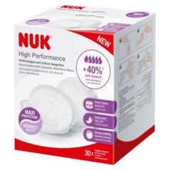 NUK Wkładki laktacyjne High Performance - 30 szt. 252134 Nuk 8948022 4008600384946