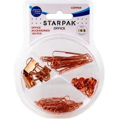 Starpak AKCESORIA BIUROWE 100SZT MIEDZ OFF STK B/C12/96 9045707 5908275166726