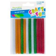 Craft with Fun Wkład klej do pistoletu brokatowy 7 mm 12S CF12/288 9057648 5908275135753