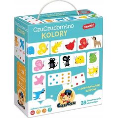 Czuczu CzuCzu Domino Kolory gra 9058724 5902983491606