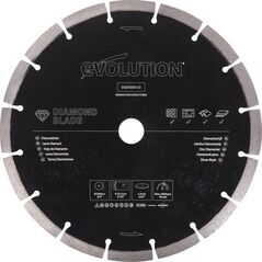 Evolution Tarcza diamentowa segmentowa Evolution D230SEG-CS 230mm do cięcia materiałów budowlanych 9295416 849713091420