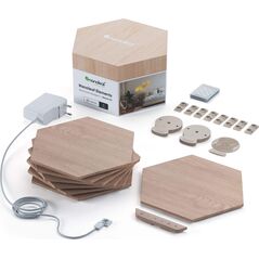 Nanoleaf Zestaw 7 paneli świetlnych Nanoleaf Elements Hexagons Starter Kit - panele świetlne (7 paneli, 1 kontroler) 9389288 840102701678