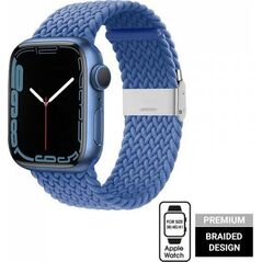 Crong Pasek pleciony Crong Wave Band do Apple Watch 38/40/41 mm niebieski 9469382 5904310700702