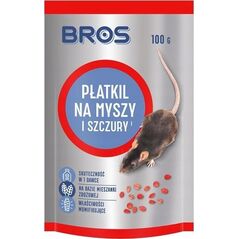Bros Płatkil na myszy i szczury 100 g 9541223 5904517329256