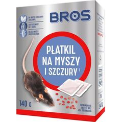 Bros Płatkil na myszy i szczury 140 g 9541224 5904517208247