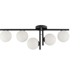 Lampa sufitowa Sigma Lampa sufitowa LED Ready czarna do sypialni Sigma ANDY 33287 9585797 5907554415807