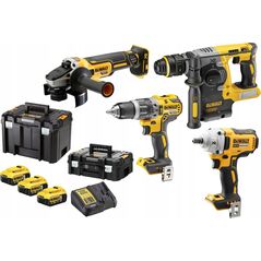 Zestaw elektronarzędzi Dewalt 10-elementowy (DK428P3T) 9642830 5035048727034