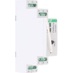 F&F Radiowy podwójny przekaźnik bistabilny - montaż DIN 85-265V AC/DC multifunkcyjny F&ampWave FW-R2D-P 9643840 5902431670928