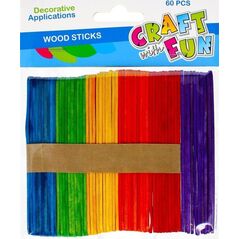 Craft with Fun OZDOBA DEK DREW PAT KOL 60SZT CF PBH 12/144 9699981 5908275192091
