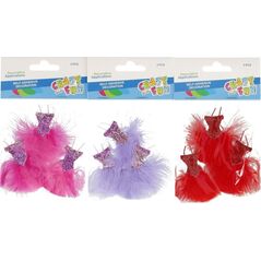 Craft with Fun OZDOBA DEK SUKIENKI SPRZYL 3SZT MIX CF PBH 12/14 9700018 5908275192794